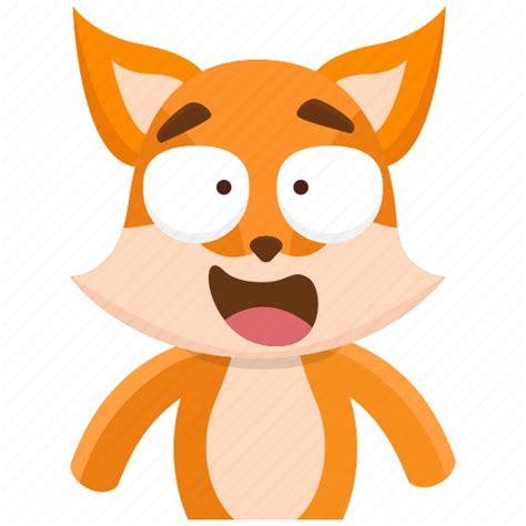 foxy emoji|smiley fox.